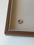 Earcuff Siena plata